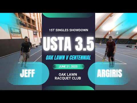 USTA 3.5 1st Singles Rematch: The Higher-Ranked Rival Returns…