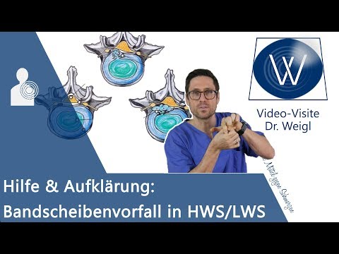 Prolaps: Rückenschmerzen durch Bandscheibenvorfall in HWS/ LWS ⚡ Symptome, Gefahren & Therapie