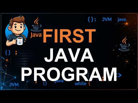 06 First Java Program Write Compile And Run Your First Java Application