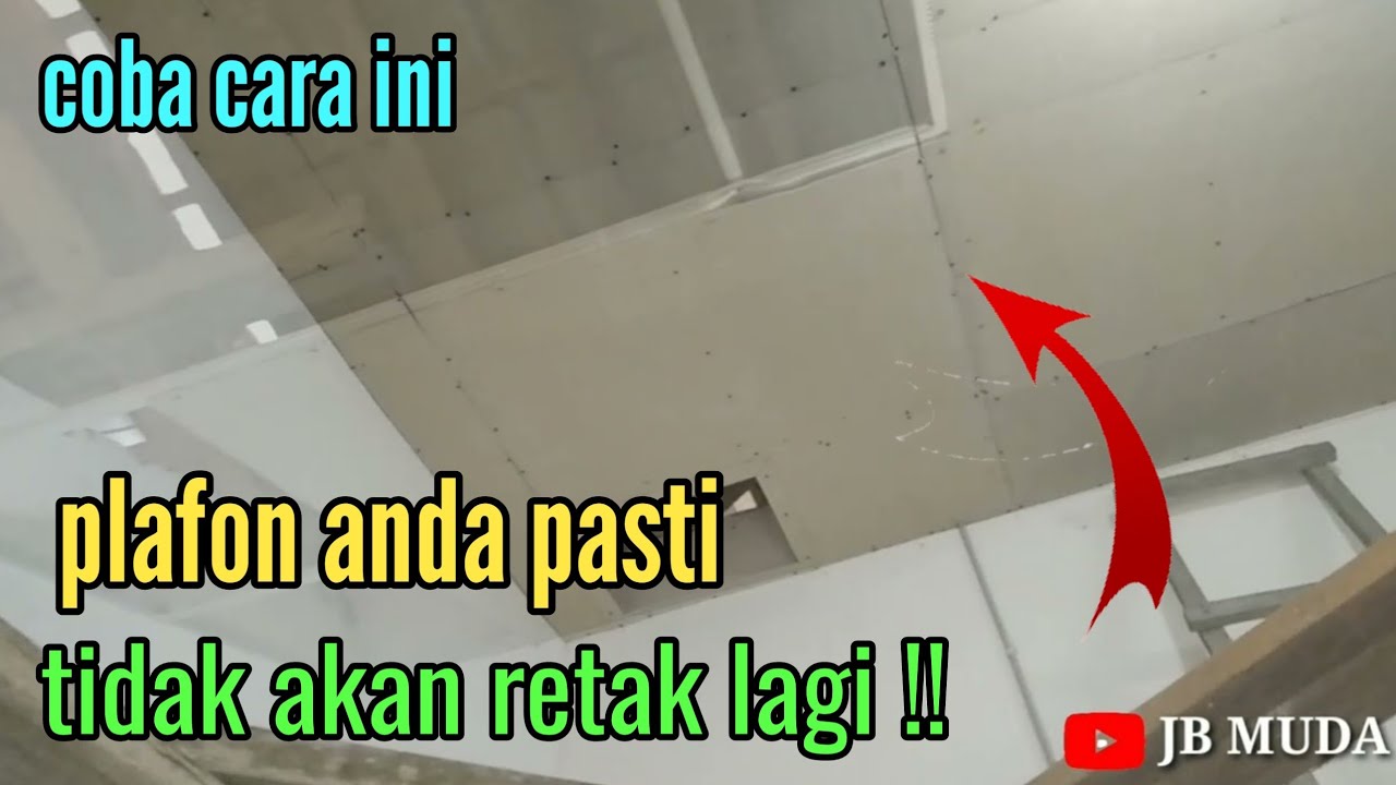 Cara Pasang Plafon GRC Yang Tak Mudah Retak !!@TUTORIALBANGUNAN119 #plafonGRC#plafonrumah