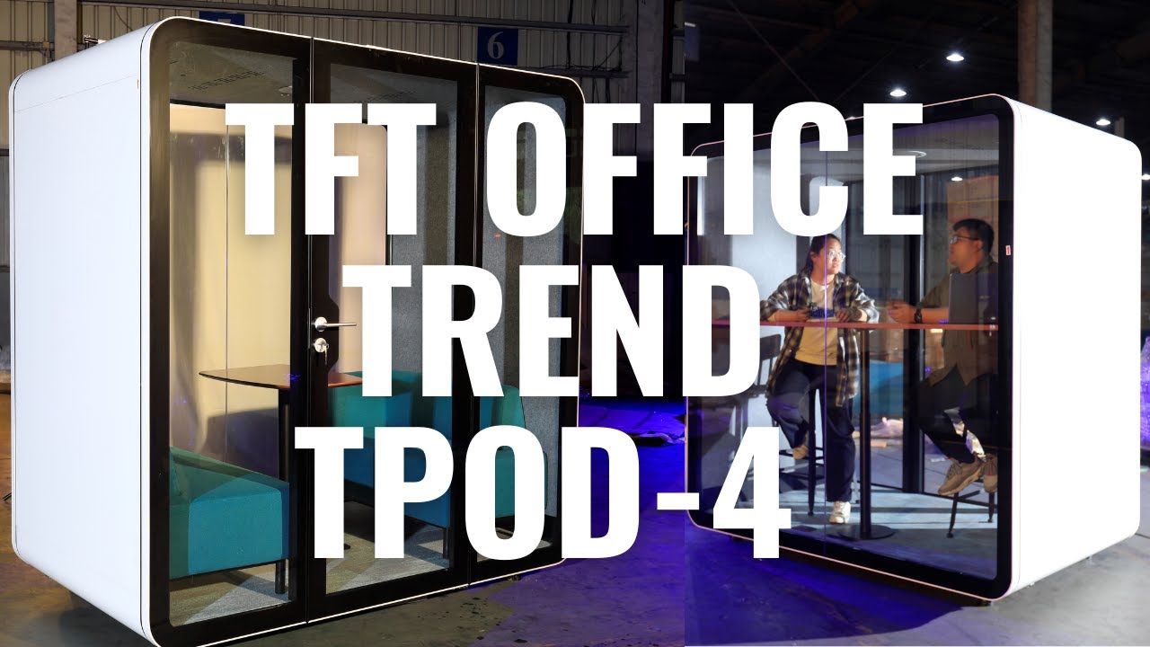 Introducing the Multi-functional Office Pod: A Comfortable, Soundproof Conference Room for 4 Persons