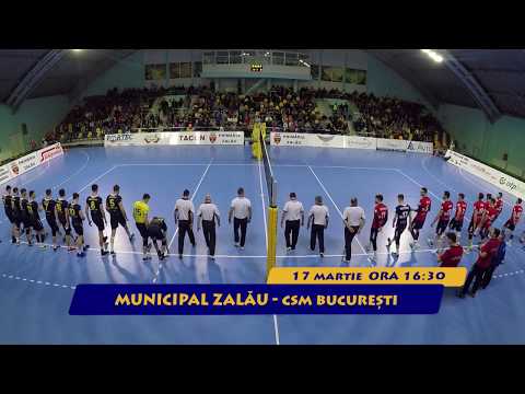 VOLEI MUNICIPAL ZALĂU - CSM BCURESTI 17 MARTIE 2018