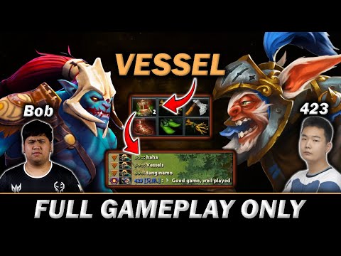 First item Spirit Vessel! 423 Meepo VS Bob Huskar - Full Gameplay Meepo#652
