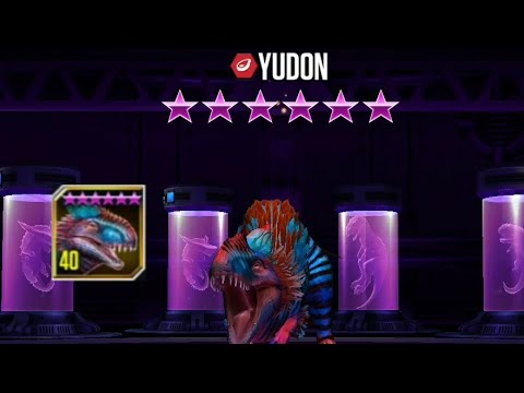 MAX YUDON LVL 40- Jurassic world the game 2017 Gameplay