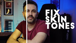 How To Fix Skin Tones and Yellow Footage In PREMIERE PRO Fast!