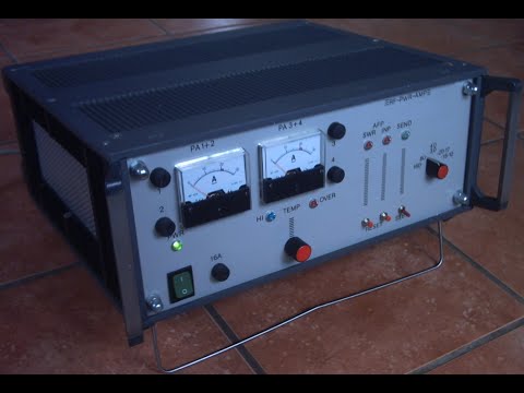 Eigenbau im Amateurfunk: 1.400W bzw. 600W Endstufen von Jörg Müller (DJ8YP) - RF D-MOS PWR Amplifier