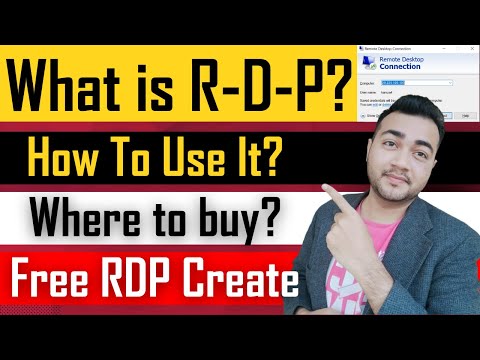 RDP Details A to Z | What is RDP | How to Use RDP | RDP Creation