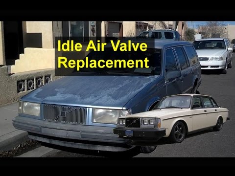 Idle air valve (IAC) replacement, Volvo red block, 740, 940, 240, etc. - VOTD