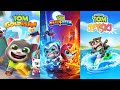 Talking Tom Hero Dash Vs Talking Tom Jetski 2 Vs TALKING Tom Gold Run Android IOS Gameplay ROTTNE