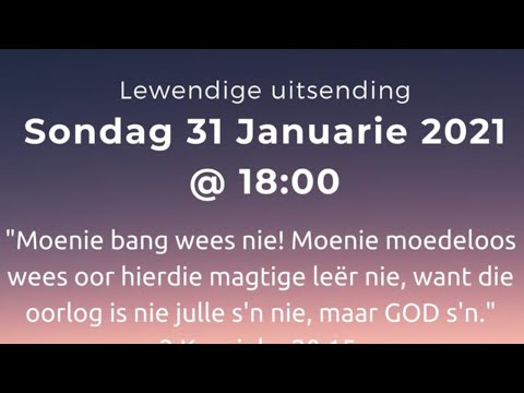 Lofsang en Aanbidding (31 Januarie 2021)