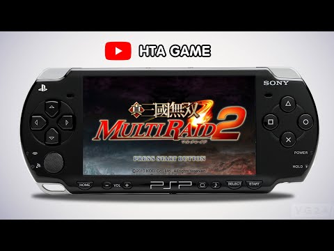 Dynasty Warriors: Strikeforce 2  English Patched v3.0 on Playstation Portable 3000 (psp 3000)