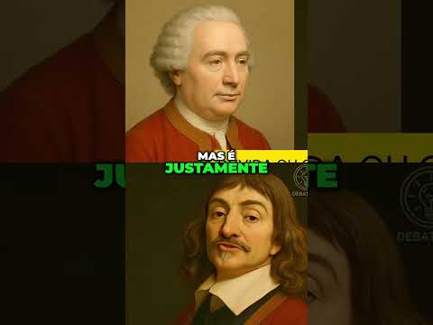 EXISTE uma CERTEZA ABSOLUTA? Ou Tudo é DÚVIDA? Hume Vs. Descartes #filosofia #conhecimento #debate