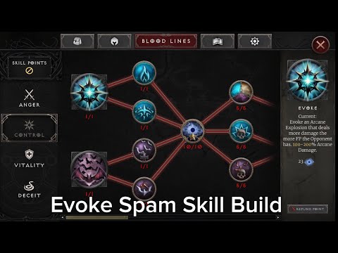 VAMPIRE'S FALL II : UNLI FOCUS / FASTKILL EVOKE SKILL BUILD #vampiresfall #Vampiresfall2 #gameguide 