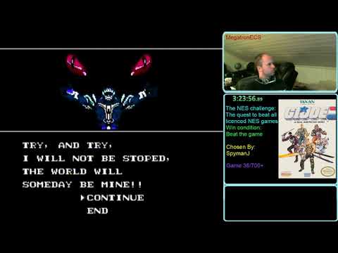 NES Challenge: Game #36: G.I. Joe: A Real American Hero(part 2)