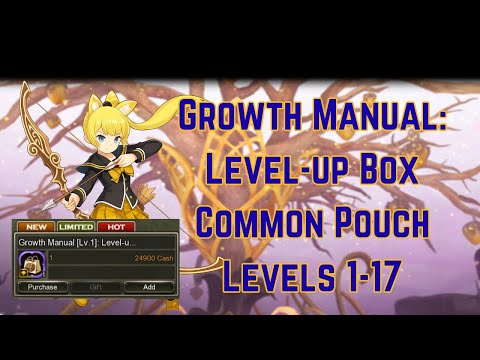 [Dragon Nest SEA] Sept '25 Patch Growth Manual: Level-up Box Common Pouch Lv 1-17