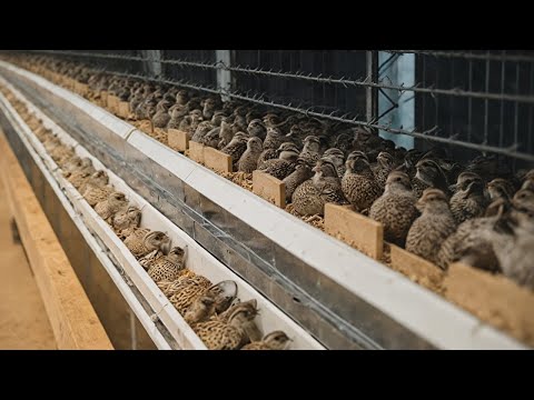 How Quail Egg Hatcheries Make MILLIONS | Inside Modern Quail Farms