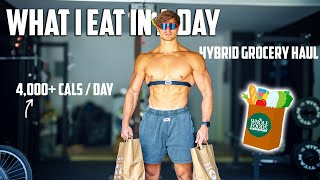 HYBRID Grocery Haul | What I Eat to RUN + LIFT HEAVY