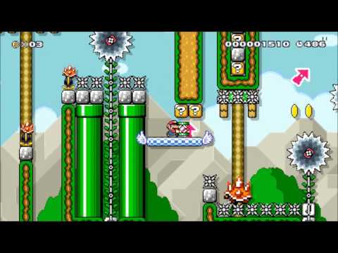 Super Mario Maker | TKR Race: Shella Springy By Manny