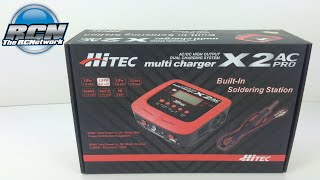 Hitec X2 AC Pro Charger w/Soldering Iron - Unboxing