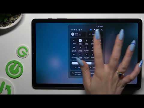 How to Turn On/Off Auto-Rotation Screen on SAMSUNG Galaxy Tab S6 Lite – Display Settings