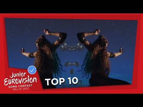 TOP 10! MOST WATCHED JUNIOR EUROVISION SONGS IN AUGUST 2017 🎶 🎉