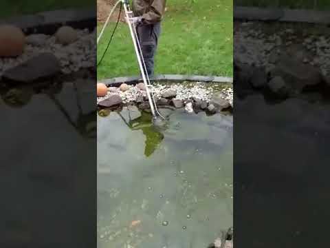 Teichschlammsauger mit Hochdruckreiniger DIY