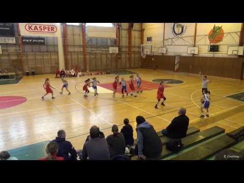 2017 0203 Basket U13 OP U13 Lokomotiva Trutnov - Studánka Pardubice 2. zápas _ KMČR