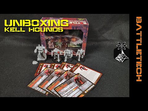 Battletech: Kell Hounds Striker Lance Unboxing - ION Radio