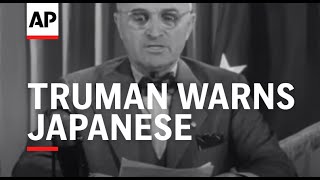 Download lagu Truman Warns Japanese - 1945 mp3