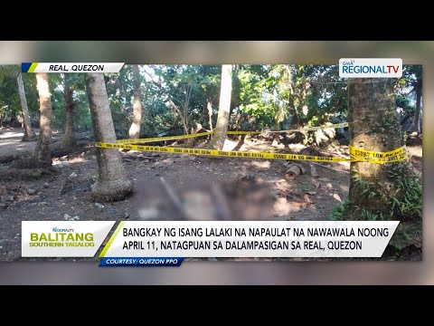 Balitang Southern Tagalog: Naagnas na bangkay, natagpuan sa dalampasigan sa Real, Quezon