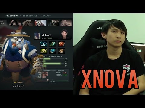 PLAYER PERSPECTIVE: WG.xNova (Tusk) [Mineski vs WG.Unity The Summit 7]