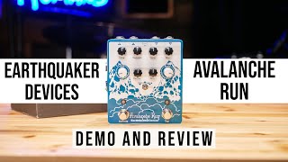 Video thumbnail for EarthQuaker Devices Avalanche Run V2 Delay and Reverb Pedal Demo and Review by The Gear Cage