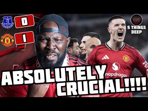 CHAMPIONS LEAGUE IS ON!!!!!! | Everton Vs Man Utd 0:1 | Kg's 5 Things Deep