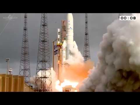 Ariane 5 ECA, VA222  Thor 7 / Sicral 2