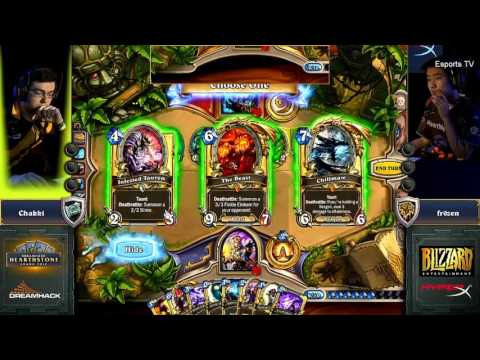 Chakki vs Fr0zen (Bo5) | Dreamhack Grand Prix Circuit 2016 Quarterfinals | Hearthstone Esp