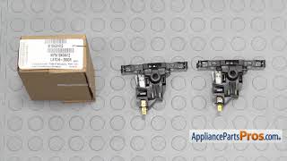 How to: Whirlpool/KitchenAid/Maytag Door Latch Assembly WPW10404412