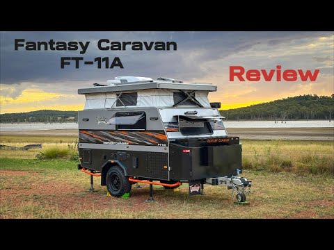 2024 Fantasy Hybrid Caravan FT-11A Review and Walk Around