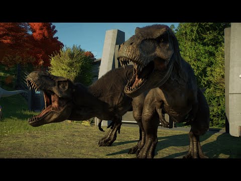 RELEASE ALL 89 MAX EGG TERRESTRIAL DINOSAURS - Jurassic World Evolution 2