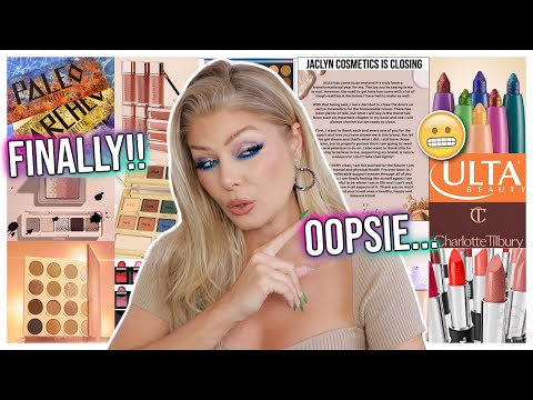JACLYN COSMETICS CLOSES DOWN & SEPHORA/ULTA NEWS! | New Makeup Releases #298