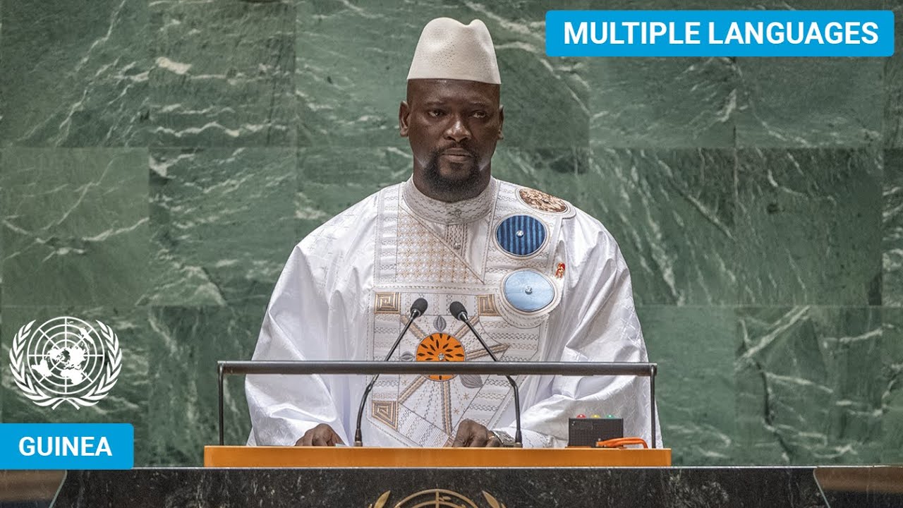 🇬🇳 Guinea - President Addresses United Nations General Debate, 78th Session | #UNGA