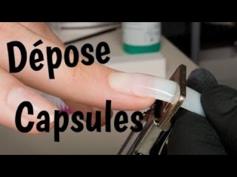 comment poser ongles capsules