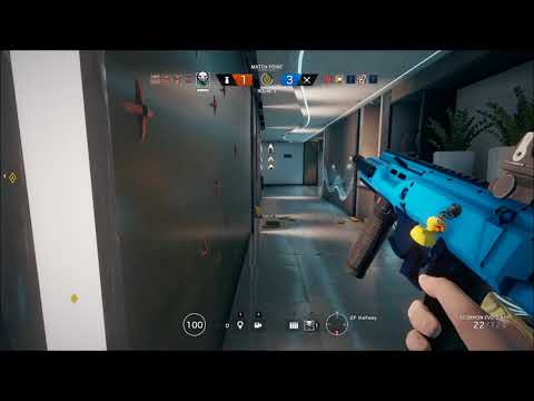 Rainbow Six Siege - Insane 1V5 Clutch including the closest defuse ever :o