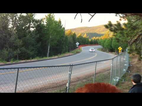 Jeff Zwart' s Porsche Pike's Peak Hill Climb Practice Run Friday 2010