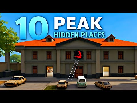 Top 10 Hidden Places In Peak After Update 🔥 | Free Fire BR & CS Rank Push Tricks 2025