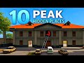Top 10 Hidden Places In Peak After Update 🔥 | Free Fire BR & CS Rank Push Tricks 2026