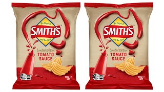 Checkout Basket Smiths Tomato Sauce Chips