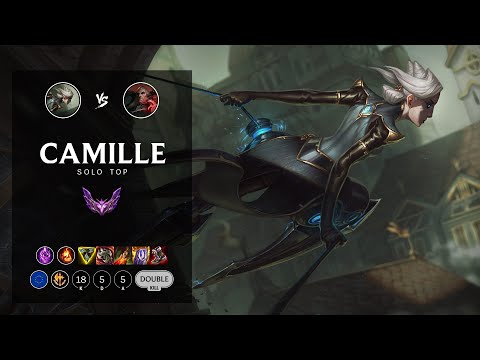 Camille Top vs Swain - EUW Master Patch 12.9