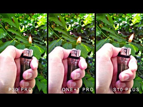 OnePlus 7 Pro vs Samsung Galaxy S10 Plus vs Huawei P30 Pro Super Slow Motion 960FPS