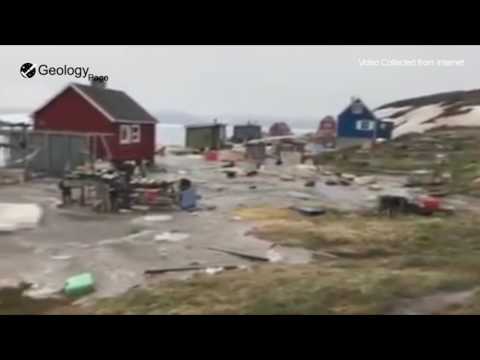 A Landslide-Induced Tsunami Hit Nuugaatsiaq, Greenland "June 17, 2017"
