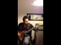 Marco Renteria playing  Jaco's version of ,If you Could see me Now......